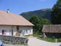 Picture : A house of the village
