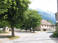 Picture : The square of the village